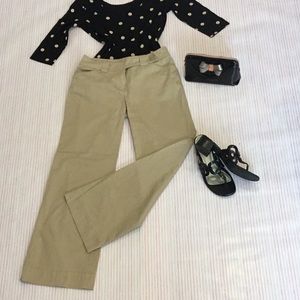 JONES NEW YORK khaki stretch pants, 2P